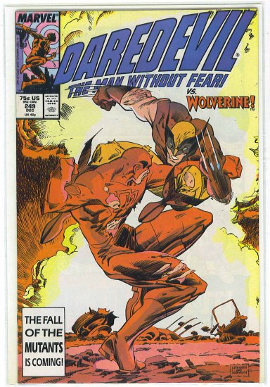 Daredevil # 249, 8.5 VF +
