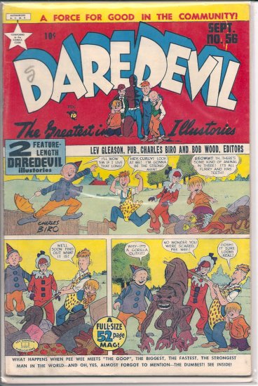 Daredevil Comics # 56, 3.0 GD/VG