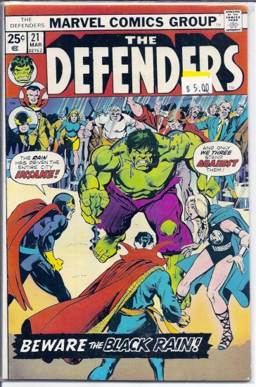 Defenders # 21, 6.5 FN +