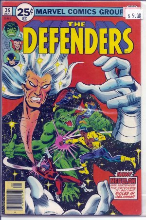 Defenders # 38, 8.0 VF 