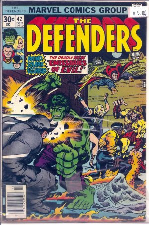 Defenders # 42, 7.0 FN/VF 