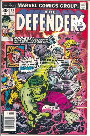 Defenders # 43, 7.0 FN/VF 