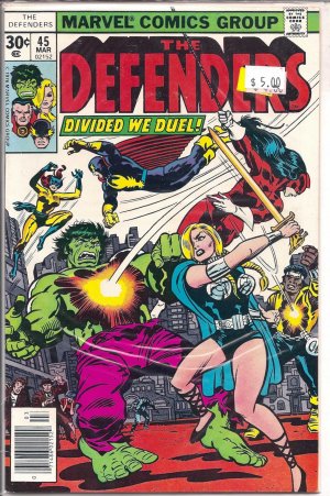 Defenders # 45, 8.0 VF 
