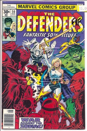 Defenders # 50, 7.0 FN/VF 