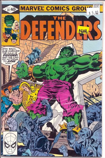 Defenders # 81, 9.2 NM -