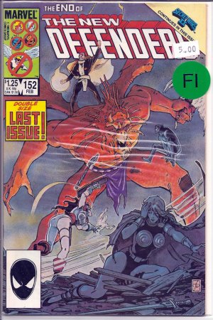 Defenders # 152, 6.0 FN 