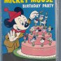 DELL GIANT COMICS MICKEY MOUSE'S BIRTHDAY PARTY # 1, 3.5 VG - 
