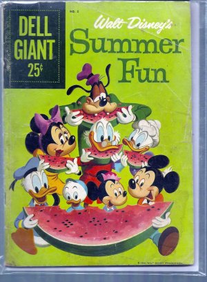 DELL GIANT COMICS SUMMER FUN # 2, 3.5 VG - 