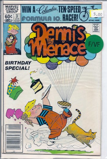 Dennis The Menace # 3, 7.0 FN/VF