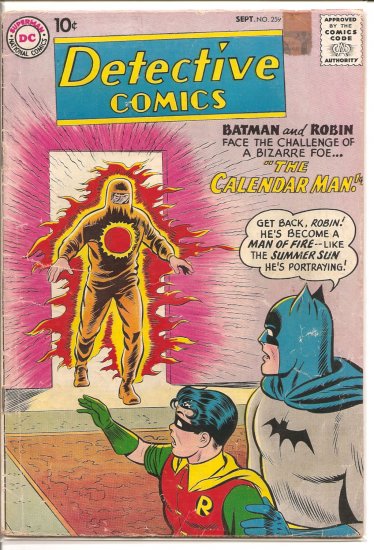 Detective Comics # 259, 3.0 GD/VG