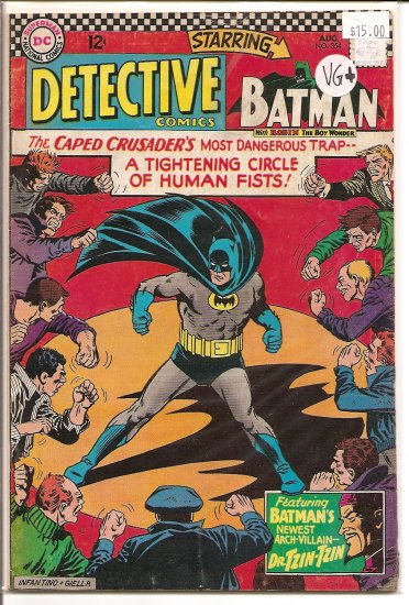 Detective Comics # 354, 4.5 VG +