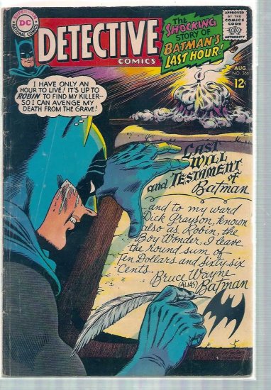 DETECTIVE COMICS # 366, 2.5 GD +