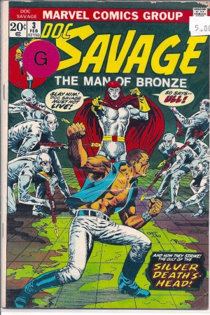 Doc Savage # 3, 2.0 GD 