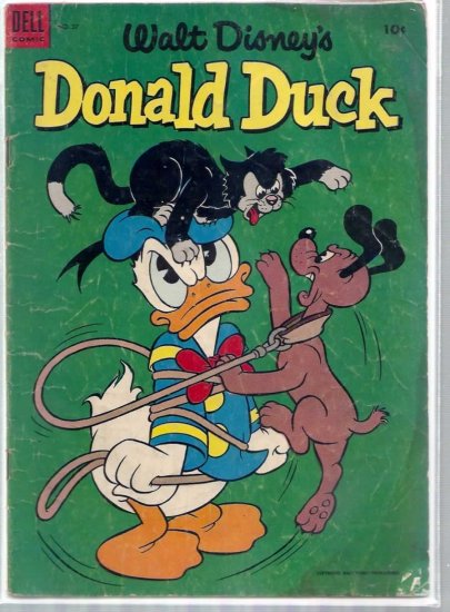 DONALD DUCK # 37, 2.5 GD +