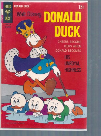 Donald Duck # 122, 4.5 VG + 