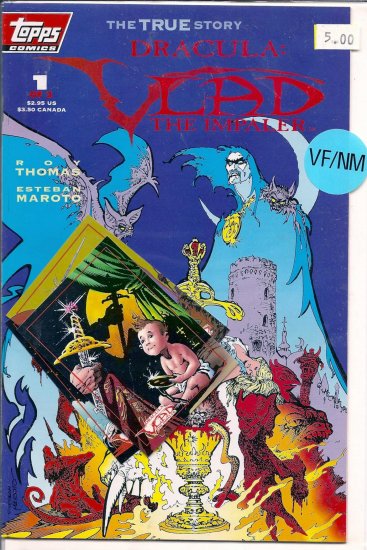 Dracula Vlad the Impaler # 1, 9.0 VF/NM