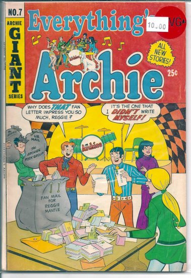 Everything's Archie # 7, 4.5 VG +