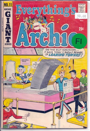 Everything's Archie # 11, 6.0 FN