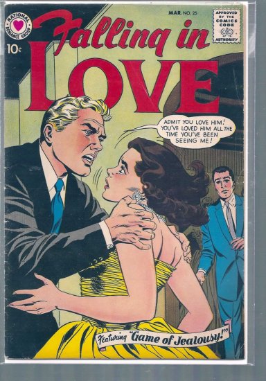 FALLING IN LOVE # 25, 4.0 VG