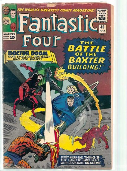 FANTASTIC FOUR # 40, 2.5 GD +