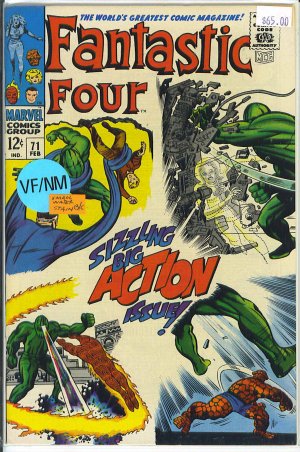 Fantastic Four # 71, 9.0 VF/NM 