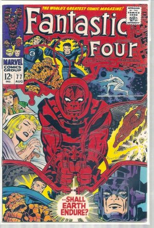 Fantastic Four # 77, 4.0 VG 