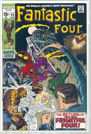 FANTASTIC FOUR # 94, 4.5 VG + 
