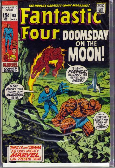 FANTASTIC FOUR # 98, 4.5 VG +