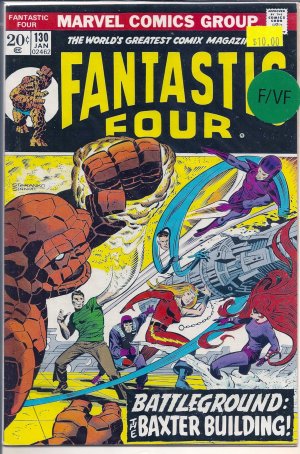 Fantastic Four # 130, 7.0 FN/VF 