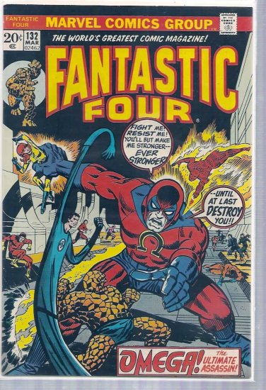 FANTASTIC FOUR # 132, 8.0 VF