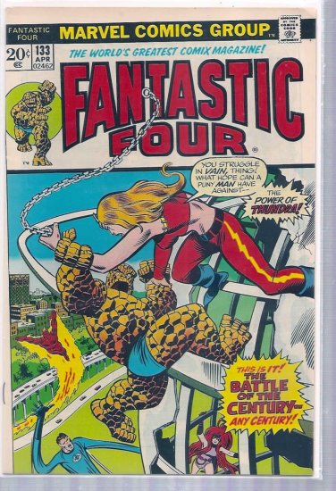 FANTASTIC FOUR # 133, 8.0 VF