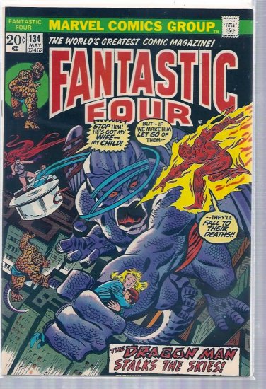 FANTASTIC FOUR # 134, 7.0 FN/VF