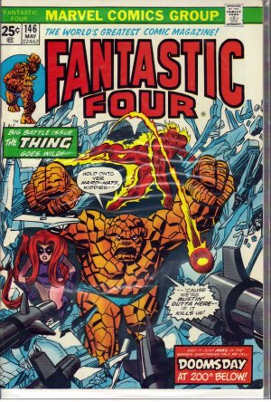 FANTASTIC FOUR # 146, 7.5 VF - 