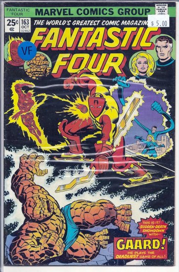 Fantastic Four # 163, 8.0 VF 