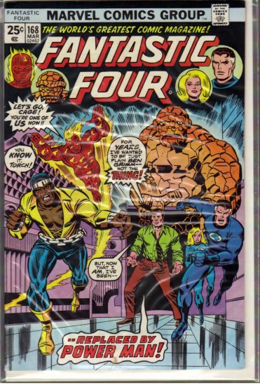 FANTASTIC FOUR # 168, 4.5 VG +