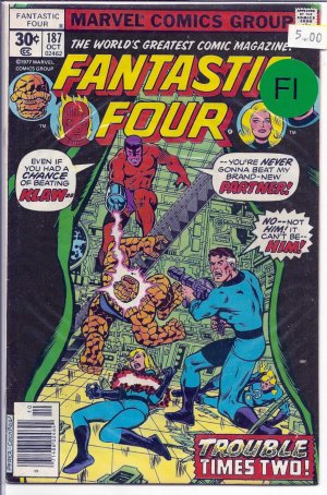 Fantastic Four # 187, 6.0 FN 