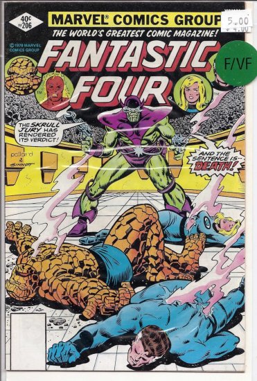 Fantastic Four # 206, 7.0 FN/VF