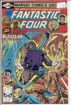Fantastic Four # 215, 8.0 VF 