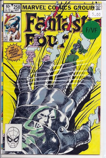 Fantastic Four # 258, 7.0 FN/VF