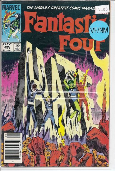 Fantastic Four # 280, 9.0 VF/NM