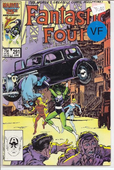 Fantastic Four # 291, 8.0 VF