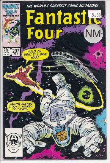 Fantastic Four # 297, 9.2 NM -