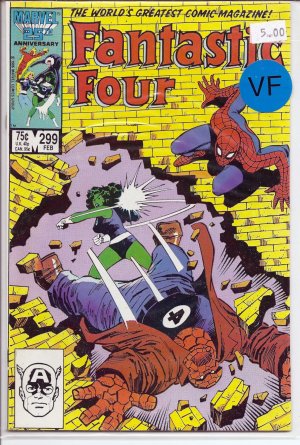 Fantastic Four # 299, 8.0 VF 
