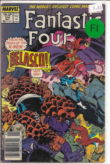 Fantastic Four # 314, 6.0 FN