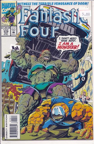 Fantastic Four # 379, 9.4 NM