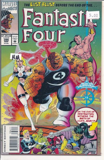 Fantastic Four # 386, 9.4 NM