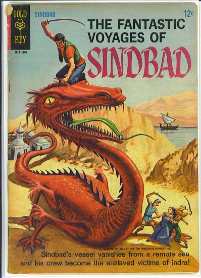 Fantastic Voyages Of Sinbad # 1, 2.5 GD +