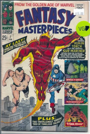 Fantasy Masterpieces # 7, 4.0 VG 
