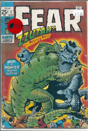 Fear (Adventure into) # 3, 4.5 VG + 