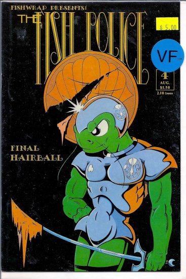 Fish Police # 4, 7.5 VF -